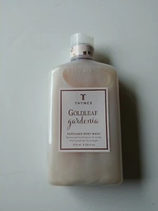 Thymes Goldleaf Gardenia Body Wash - 9,25 fl oz - Foto 1 di 1