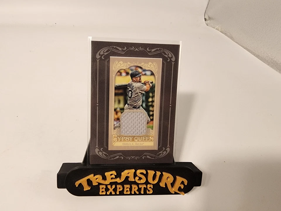 2012 Topps Gypsy Queen #GQMR-KY Kevin Youkilis Relic Red Sox - Image 1 of 2