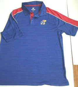 Kansas Jayhawks Men's Xl Royal Colosseum Xl Blue Shirt - Picture 1 of 9