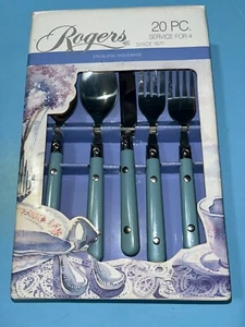 Rogers 20 PC. Manteles de acero inoxidable de Jacqui Morgan - Imagen 1 de 9