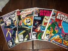 The Original Ghost Rider 1993 #9 1992 #4 Rides Again 1991 #3 7 Marvel Comics