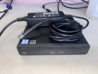 HP 260 G3 i3-7130U @ 2.7GHz 16GB RAM 240GB SSD Black desktop WIN10PRO -OFFERS OK - Image 1 of 4