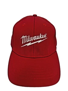 Gorra de béisbol ajustable con logotipo bordado Milwaukee Power Tools roja NU-FIT - Imagen 1 de 7