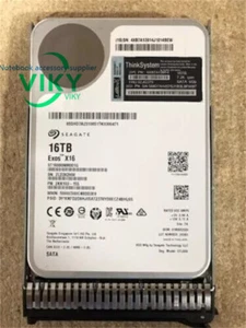 4XB7A38125 Lenovo ThinkSystem 16TB 7.2K SATA 6Gb/s 3.5in HDD 02JK736 Hard Drive - Picture 1 of 2
