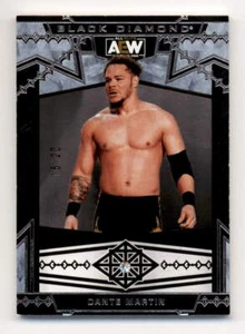 DANTE MARTIN 2024 UD AEW BLACK DIAMOND #3 DIAMOND RELIC #15/20 (RARE) BF6292 - Picture 1 of 1