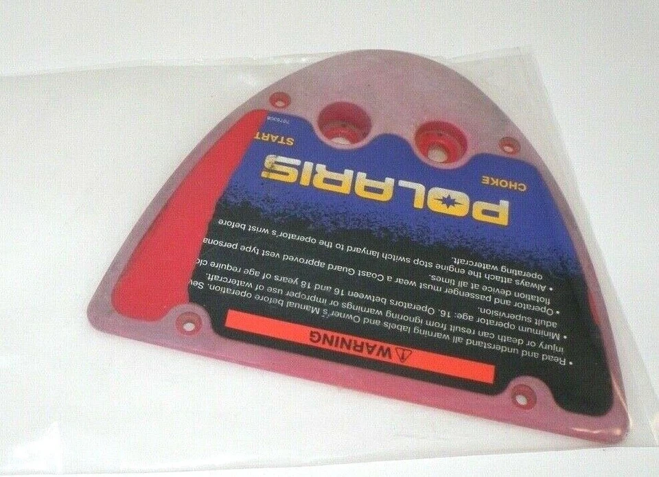 Polaris SL 900 1996 panel de instrumentos rojo OEM# 5431783-136 Foto 1 de 1