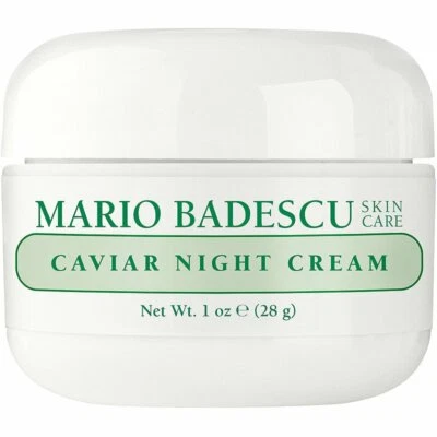 Crema de noche para algas marinas MARIO BADESK 14 g/crema de día caviar/renovación de péptidos y más Foto 1 de 4