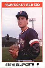 1987 Pawtucket Red Sox TCMA #6 Steve Ellsworth