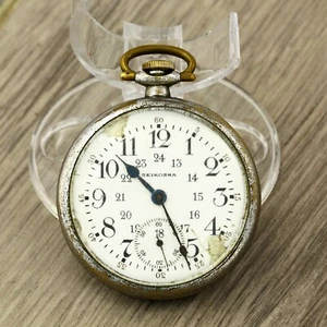 SEIKOSHA Seiko sehr seltene japanische Vintage mechanische Taschenuhr Sammlerstück - Bild 1 von 9