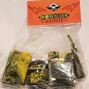 Max Toy Mustard Yellow Marbled 4 Vinyl Building Set Godzilla Ultraman Marmit M1 - Picture 1 of 2