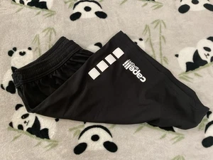 Pantalones Cortos Capelli Sport Para Hombre Medianos Negros Tirar con Cordón Logo Atléticos - Imagen 1 de 6