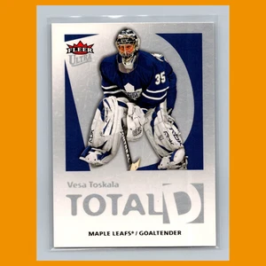 Vesa Toskala #TD10 2008-09 Ultra Total D Toronto Maple Leafs Hockey Card NHL - Picture 1 of 3