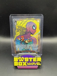 Weiss Schwarz MARVEL Vol.3 MAR/S124-051EX SEC Foil Spider Man 🇺🇸 - Picture 1 of 1