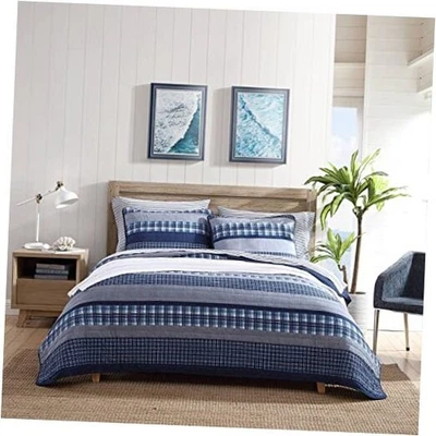  - Queen Quilt Set, Soft & Breathable Cotton Bedding with Lightweight Feel,  - Image 1 of 4