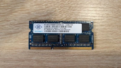 Nanya 4GB 2Rx8 PC3-12800S DDR3 Laptop Memory Ram NT4GC64B8HG0NS-DI - Image 1 of 2