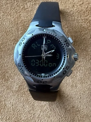 Tag Heuer CL1110.BA0700 Kirium Cronógrafo 41 mm Digital Como Nuevo Foto 1 de 4