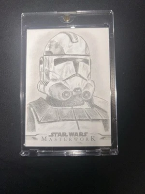 Topps 2021  Star Wars Masterwork Clonetrooper Sketch Card - Image 1 of 4
