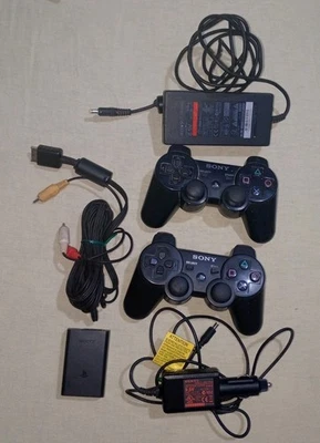 Pacchetto controller + cavi ufficiali Sony PS2/PS3 | DualShock | AV + adattatori di alimentazione. - Immagine 1 di 4