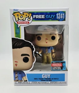 Funko POP! Free Guy Guy 1241 Shared NYCC '22 w/ .50mm Protector  - Picture 1 of 3