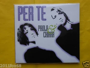 Paola E Chiara for Te Paola & Rare CD Single Promo Digipack 1998 - Picture 1 of 1