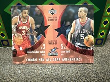 2002-03 Upper Deck - All-Star Authentics Combos #SA/JK Jason Kidd, Shareef...