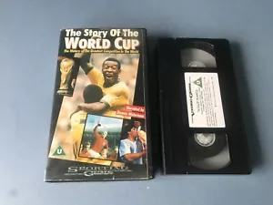 THE STORY OF THE WORLD CUP VHS VIDEO VINTAGE 1986 - Imagen 1 de 4