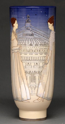 DENNIS CHINAWORKS Sally Tuffin Givenchy abito design Parigi Opera Ho vaso deco