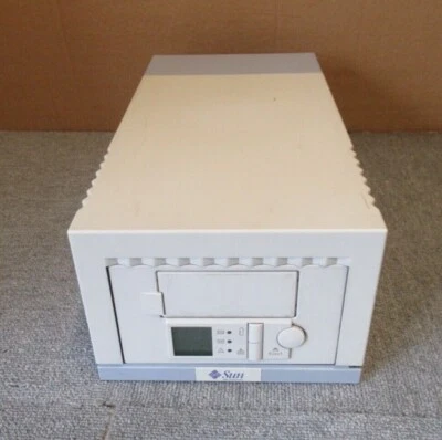 Sun 599-2133-01 Data Storage External DDS3 SCSI 12/24GB Tape Drive Streamer - Image 1 of 4