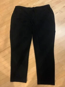 Paola Damen Schlupf- Hose mit Gummizug Stretch Größe 52 schwarz TOP - Bild 1 von 4