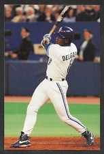 1994 Carlos Delgado  TORONTO BLUE JAYS  UNSIGNED  4 x 6  MLBPA PHOTO POSTCARD #1