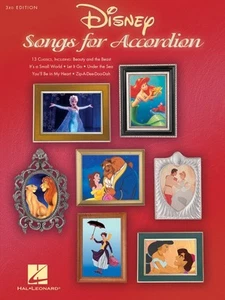 Disney Songs for Accordion 3rd Edition Accordion Book NEW 000152508 - Picture 1 of 1
