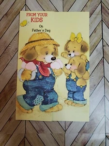 Vtg Father's Day "To Our Daddy" Card NOS Sealed Blank Card Fathers Day Greeting - Picture 1 of 3