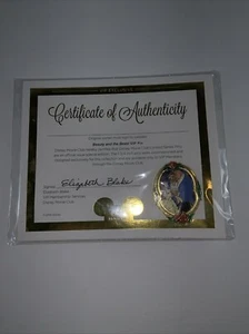 Disney Movie Club VIP Pin "Die Schöne und das Biest" mit COA - Bild 1 von 4