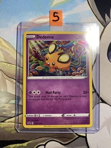 Pokémon TCG Dedenne SWSH Black Star Promos SWSH080 Holo Promo NM/MINT - Picture 1 of 3