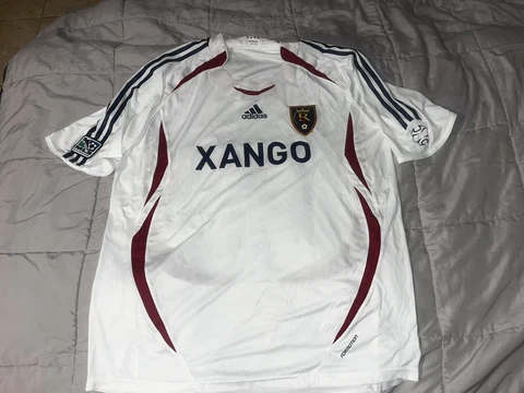 VINTAGE ADIDAS REAL SALT LAKE PLAYER ISSUE JERSEY, SIZE XL ADULT Cover