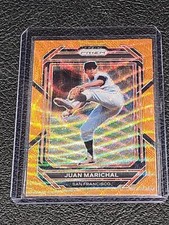 2023 Panini Prizm #283 Orange Parallel Juan Marichal /50