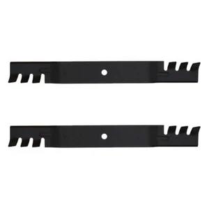 Qty 2: Toothed Mulching Blade Fits Exmark Replaces 106-2247-03 - Picture 1 of 9