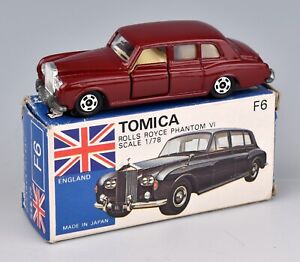 Tomica Foreign Series (Japan) 1/78 Rolls Royce Phantom VI F6 *MIB*