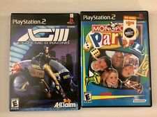 Play Station 2 Monopoly Party & XGIII Extreme G Racing Pre-Owned