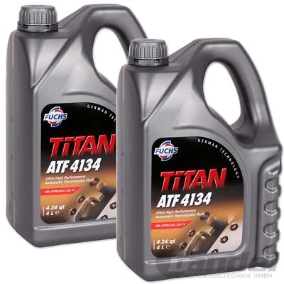 2x4L FUCHS TITAN ATF 4134 GETRIEBEÖL AUTOMATIK MB 236.14 passend für MERCEDES - Bild 1 von 2