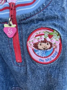 Strawberry Shortcake Denim Dress - Picture 1 of 8