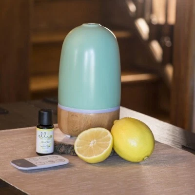 Homedics Ellia Rise Ultrasonic Essential Oil Diffuser - Blue RRP £89.99 - Image 1 of 4