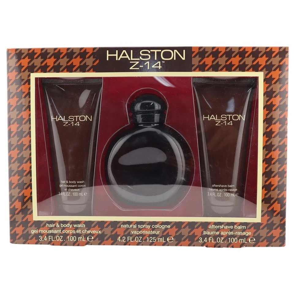 Halston Z-14 Eau de Cologne Spray 125 ml + After Shave Balm + Duschgel je 100 ml - Bild 1 von 4