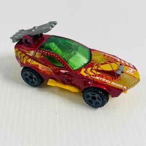 2014 Hot Wheels HW City/Street Beasts STING ROD II Red Variation Gray Diecast - Picture 1 of 9