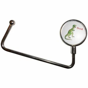 Dinosaur Rawwr! Handbag Table Hook Hanger (65mm x 107mm) - Picture 1 of 2