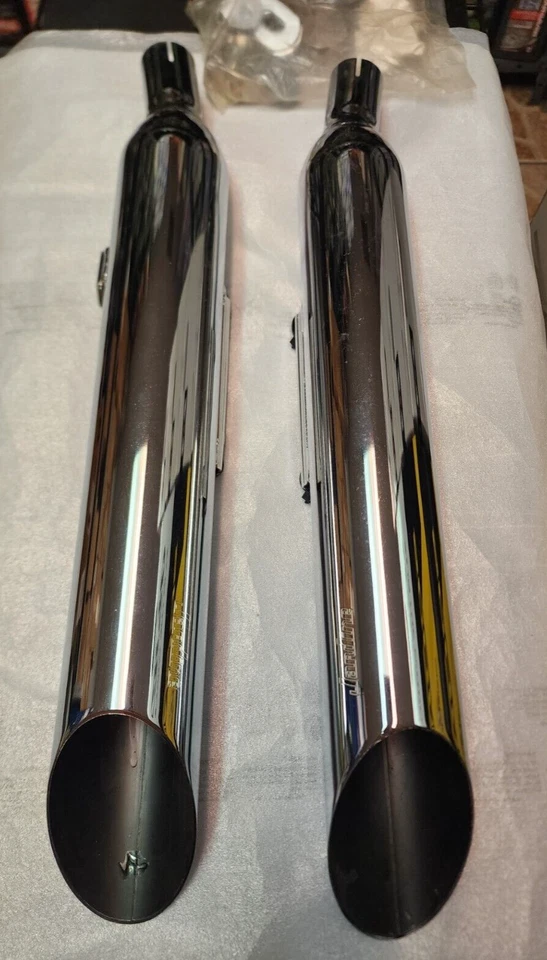 Глушитель скользящий Yamaha Maxim / Seca Rumblers Slash Cut 3 дюйма JARDINE 14-2002-01 - Изображение 1 из 4