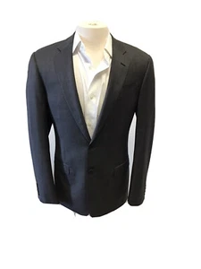 GIORGIO ARMANI COLLEZIONI G LINE Sharp Gray 38r Jacket 44L 37w NWOT - Picture 1 of 11