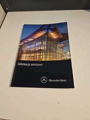 Mercedes Polen Serviceheft 15 Modelle Wartungen/Inspektionen SERVICEBUCH - Bild 1 von 4