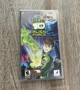 Ben 10: Alien Force (Sony PSP, 2008). CASE AND MANUAL ONLY. NO DISC** - Picture 1 of 3