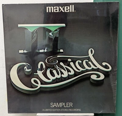 The Maxell Classical II Sampler LP Classical music comp, factory sealed  - Image 1 of 4